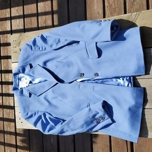 Powder blue Escada blazer